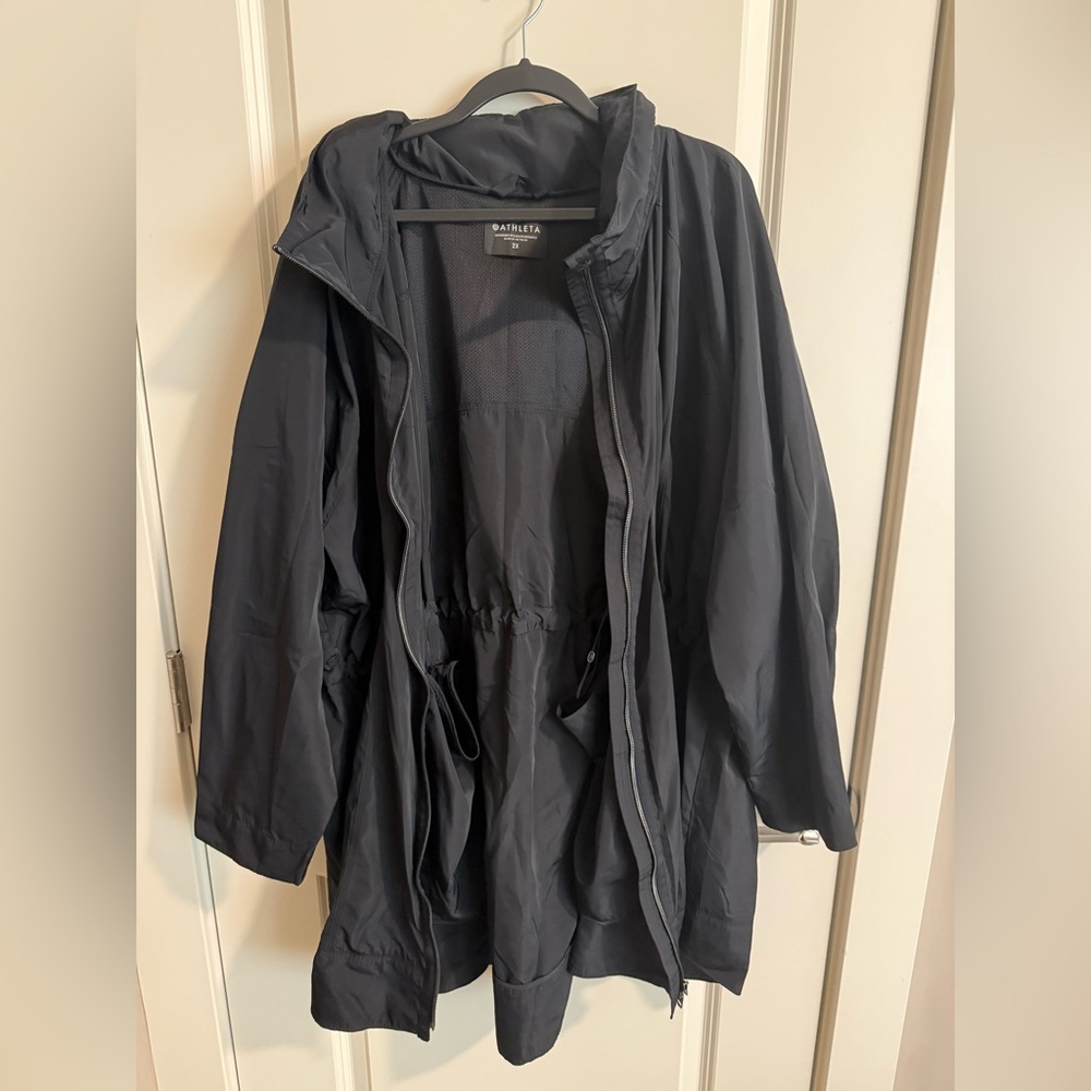 Athleta Rainfall Swing Parka